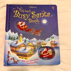 Pull-back Busy Santa Sleight storybook